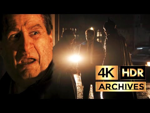 The Batman [ 4K - HDR ] - Penguin Interrogation Scene, First 70 Seconds Only. "Come on !" (2022)