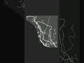 Map of Sochi Model 3D Topographic Map