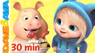 😆 Jack Sprat And More Nursery Rhymes & Baby Songs | Dave And Ava 😆