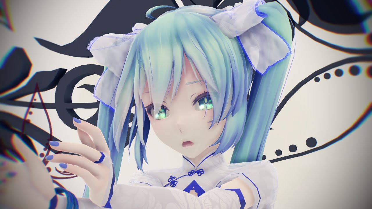 【MMD】SAYONARA，tda china dress miku