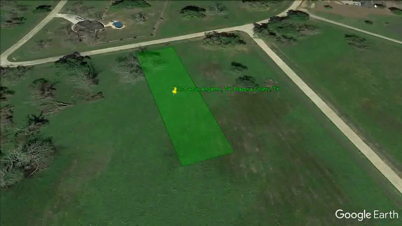 0.78 Ac in Angleton, TX Brazoria County, TX Flyover Video