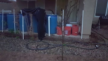 Rain Barrel overflow