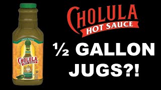 Cholula in a HALF-GALLON Jug?! Amazon Comes Through! 🔥