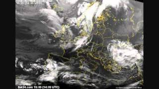 European Satellite Animation 09th March 2011