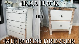 Hey Everyone!!! I love doing DIY home decor, today I will be sharing with you guys how I changed my Ikea Dressers into a Bling 