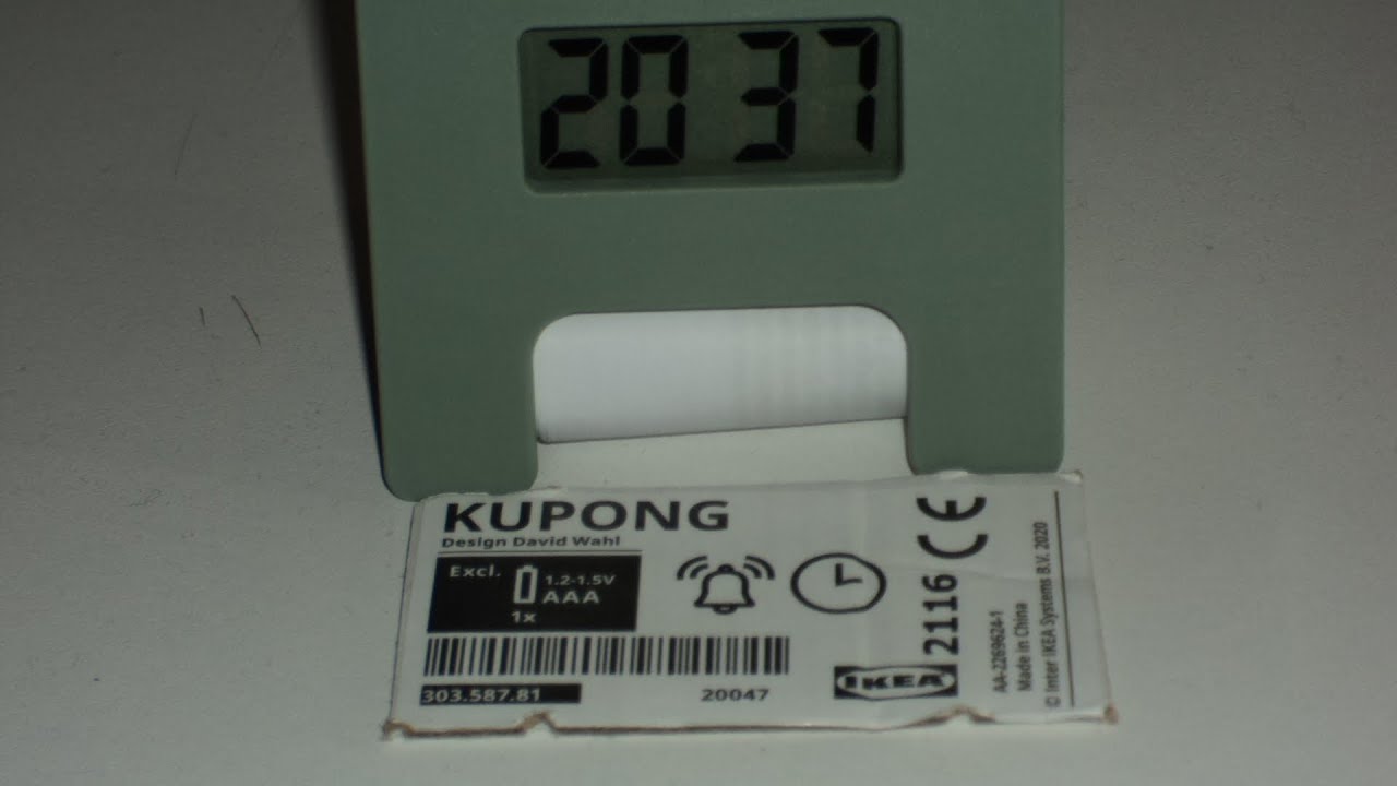 Reloj Kupong Ikea Youtube