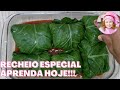 ENROLADINHO DE COUVE COM RECHEIO ESPECIAL - Aprenda hoje!!!