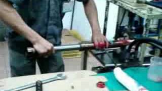 Fast Ace Forks Oil Change Part 1.