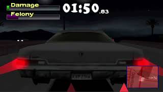 Driver 2: Walkthrough (PS1) - Mission #28 Destroy The Yard