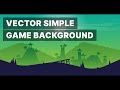 Simple Vector Background for Video Games