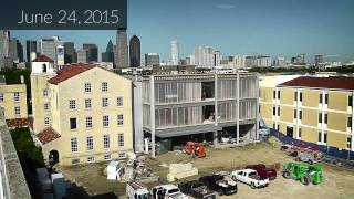 June 15-30, 2015 Time Lapse — DTS Campus Construction