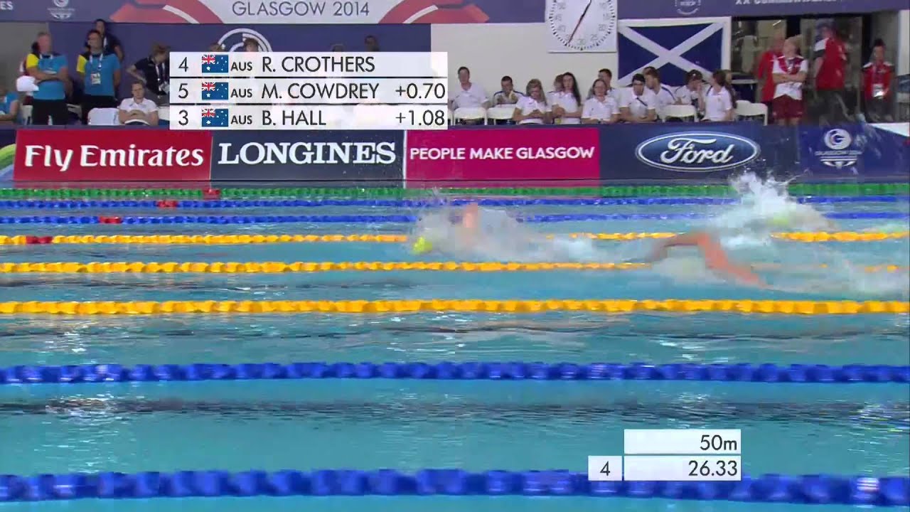 glasgow airport 200m Freestyle - Day 1 Highlights Part 10 | Glasgow 2014