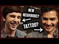 The good doctor cast talk that tattoo neighbors  craziest medical cases in season 1  paleyfest