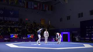 401 Round of 64 M  48kg ESP CASTAN RUIZ A  TJK RAJABZODA M  PGM