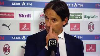Simone Inzaghi Post Milan-Lazio 3-2 Rizultato Buzardo, Spiaze