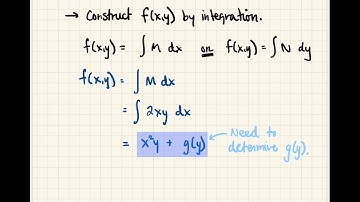 Math 24 2.4 Exact Equations