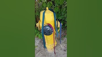 fire hydrant dressed up with ties #confused #canada #toronto