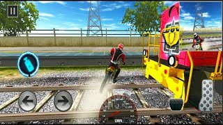 Subway Bike racing 3D (BIKE VS TRAIN) ▶️ Best Android Games - Android GamePlay HD #4 screenshot 2