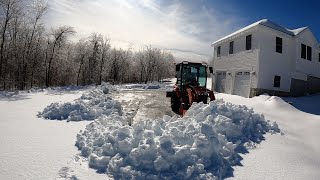 #88 Loader Snow/Ice Removal: Trying Something New