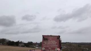 RAF Tornado fly past at Aberdeen Airport