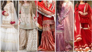 Top 30 + design and ideas for ladies of gharara sharara dress design