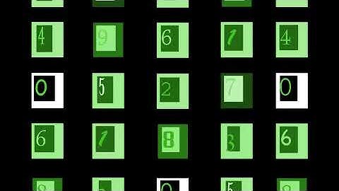 Green Photoshop Numbers Animation Motion Background Stock Video Footage Free For Editing