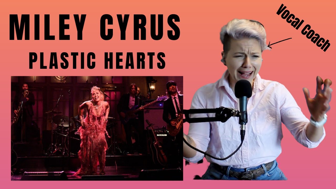 Mily Cyrus - Plastic Hearts (SNL) New Zealand Vocal Coach Reaction and Analysis