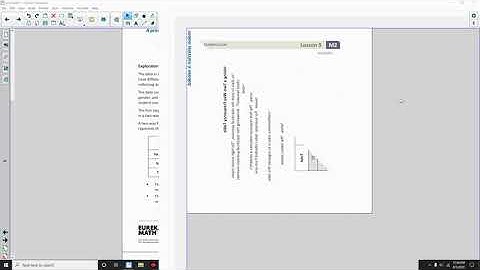 Algebra 1 Module 2 Lesson 9 Video