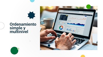 Ordenamiento simple y multinivel