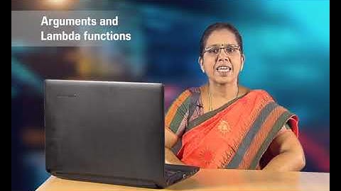 Passing Arguments and Lambda Functions