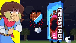 Minecraft But There's FEASTABLES Hearts screenshot 3