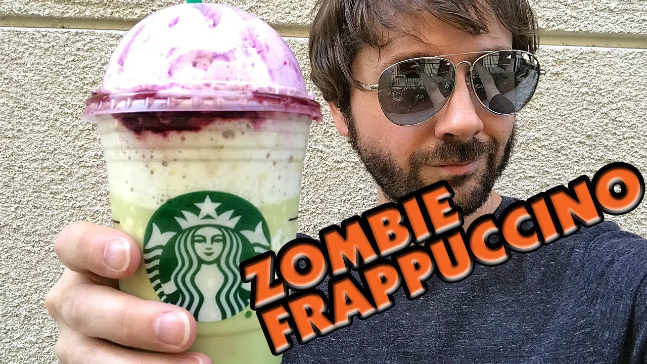 STARBUCKS ZOMBIE FRAPPUCCINO Review - Max's Munchies!