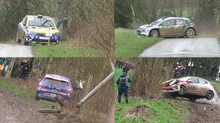 Rallye du Touquet 2024 Day 1 - Crashes with crazy condition ! -