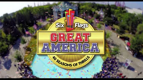 New for 2015- Six Flags Great America Celebrates 40 Seasons of Thrills
