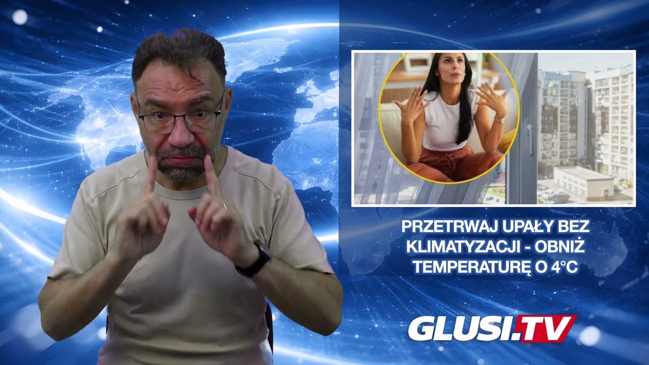 Przetrwaj upały bez klimatyzacji - obniż temperaturę o 4°C