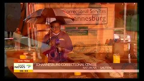 Samm Marshall at the Johannesburg Correctional Centre