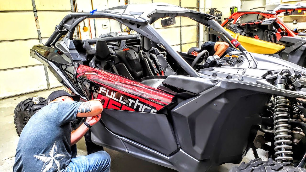 How To Make Your Can Am Maverick X3 Sxs Stand Out Youtube