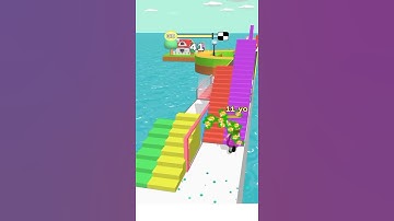 Run of life level 38 Gameplay with android and iOS yum pum gaming studio #shorts