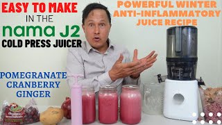 How to Make a Powerful Anti-Inflammatory Juice Recipe in the Nama J2 Juicer