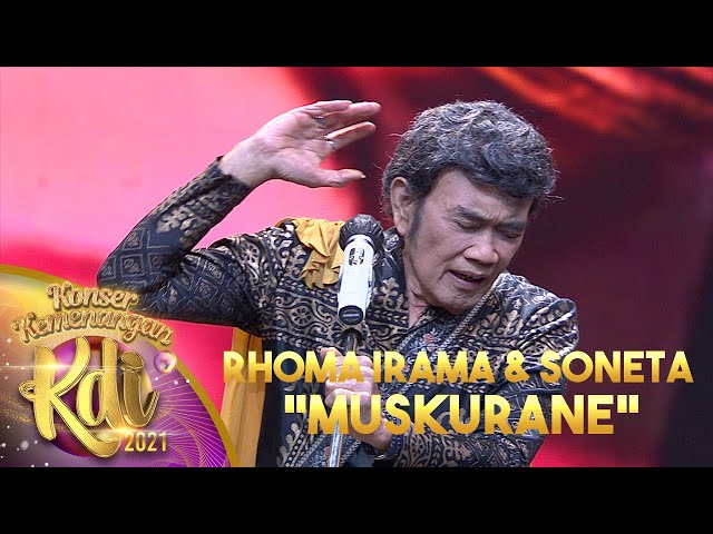 RHOMA IRAMA u0026 SONETA - MUSKURANE I KONSER KEMENANGAN KDI 2021 class=