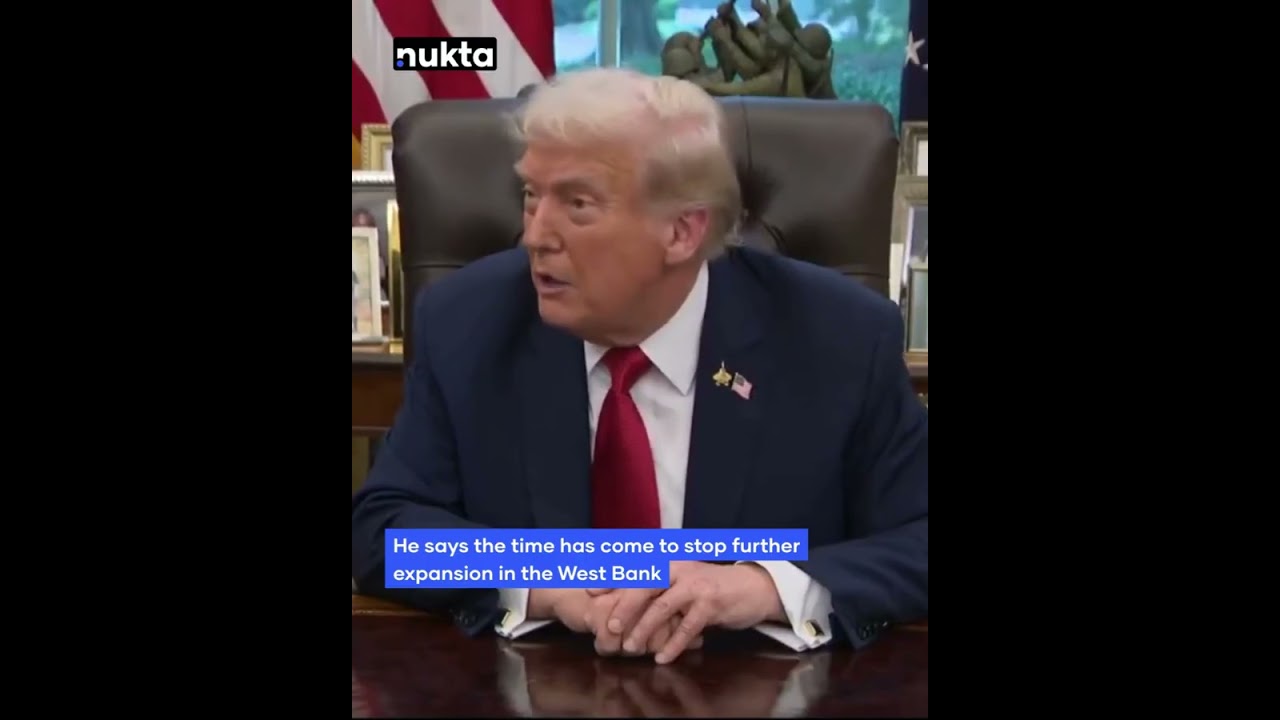 Trump draws red line on West Bank annexation ahead of Netanyahu's UN visit | Nukta