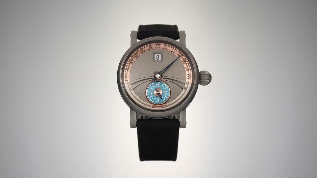 Chronoswiss Delphis Art Deco Ref. CH-1423TM.1-GRGO - YouTube