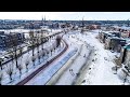 Schaatsen op de Leurse Vaart | Etten-Leur | Winter 2021 | Zwartenbergse Molen | Molen De Lelie