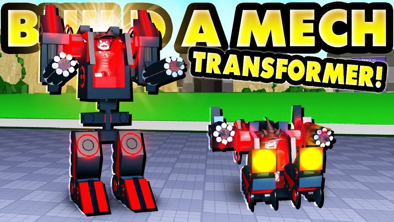 Working Transformers Roblox Build A Mech Youtube - roblox build are mechmazhine