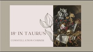 The Meaning Behind 18° Taurus - Constellation Corner