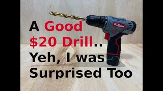 Hyper Tough 12 Volt Drill Tested and Demonstration
