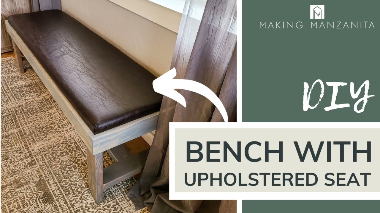 Upholstered Wood Bench