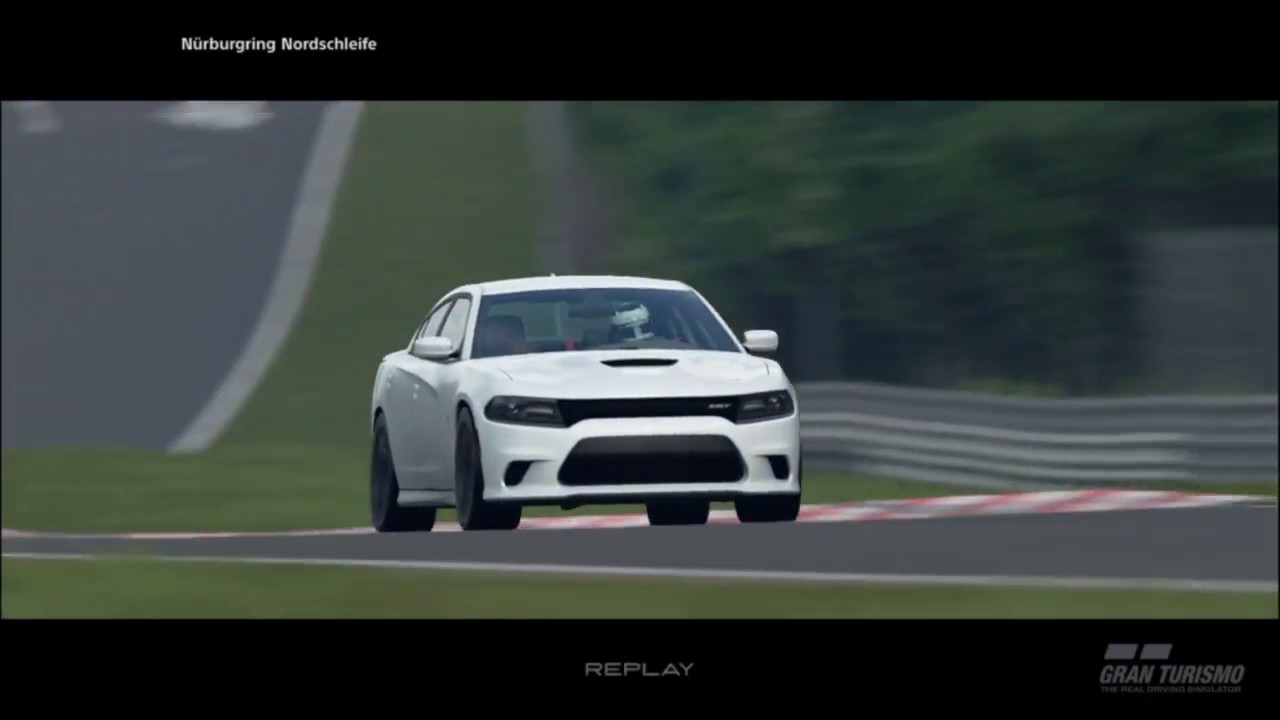 Gran Turism Sport Dodge Charger Srt Hellcat Nurburgring Youtube