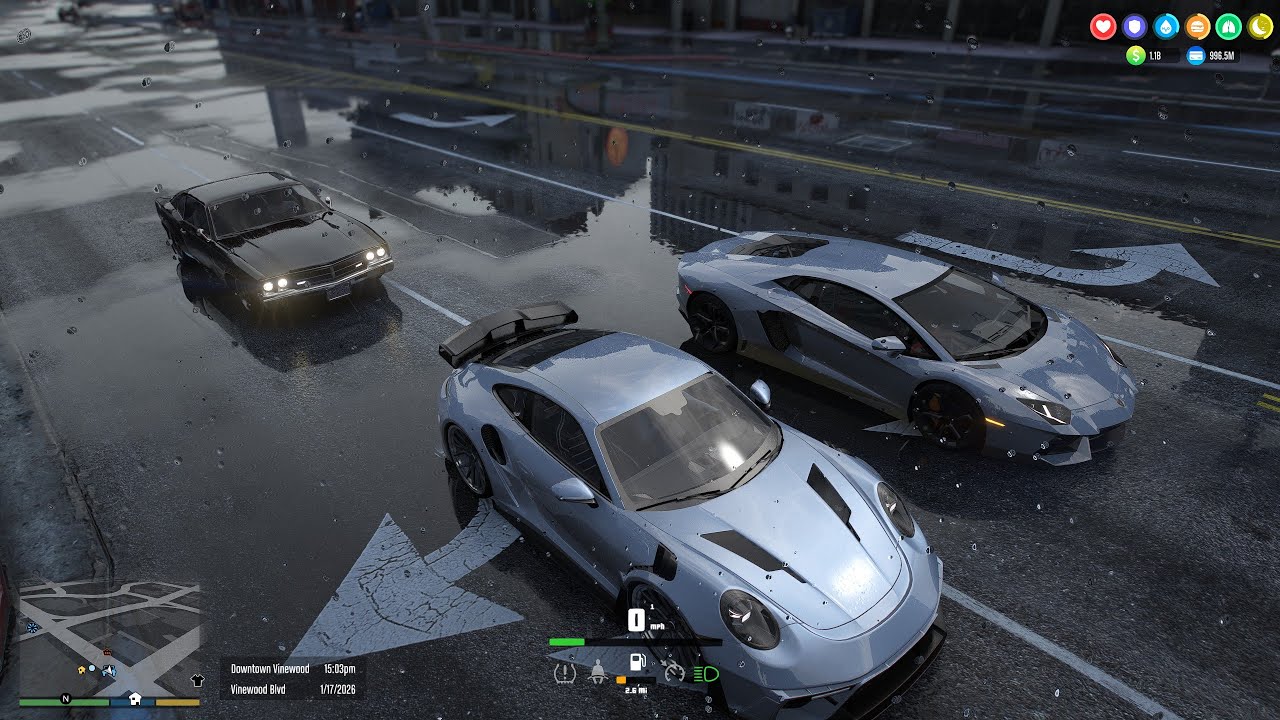 Grand Theft Auto V Enhanced: Project Santos 1.1.6 - YouTube