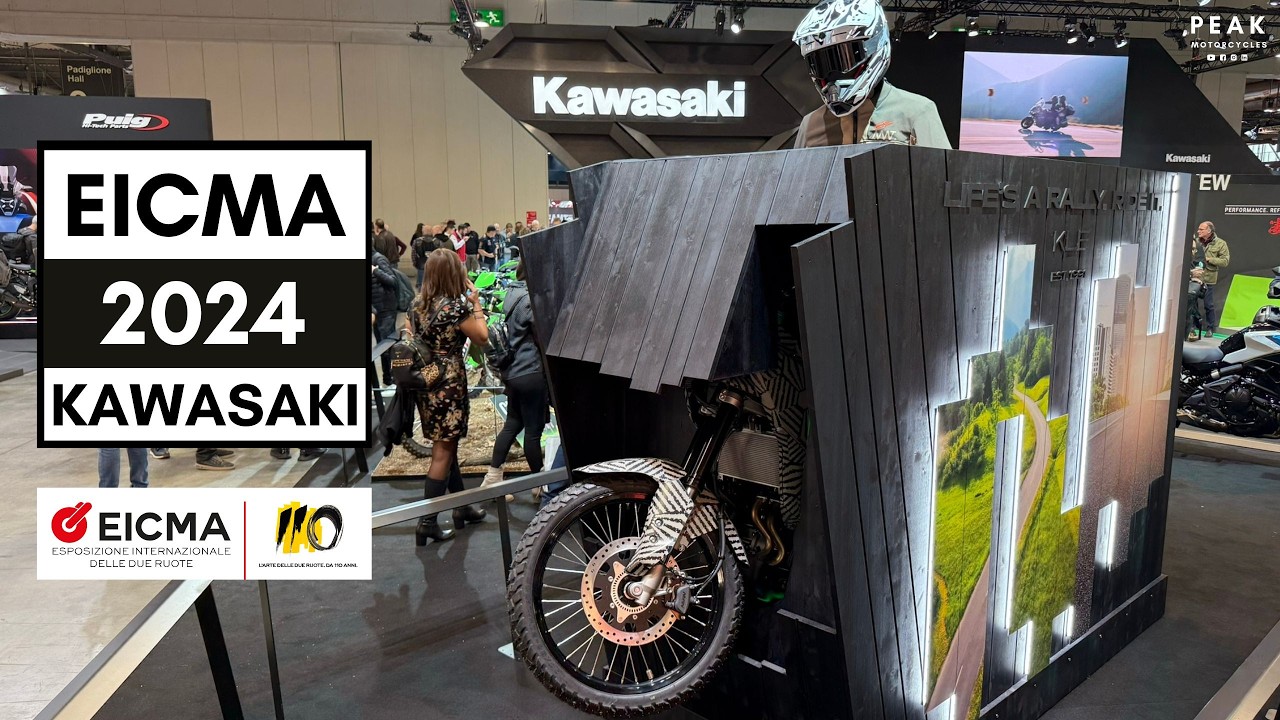 EICMA 2024: Kawasaki 4K - YouTube